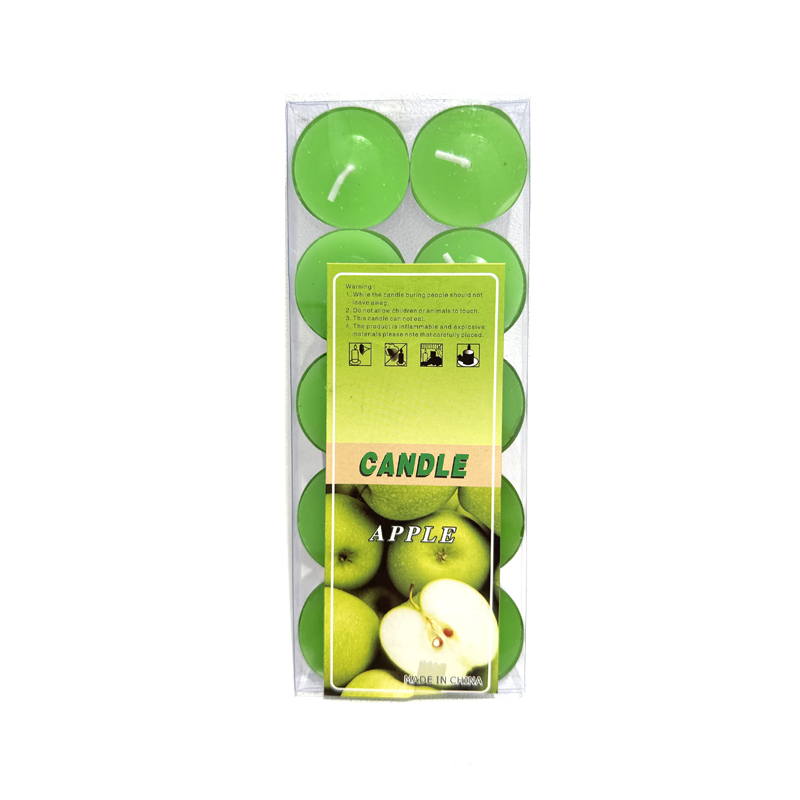 10PCS Scented Wax Tea Light Candles Long Burning Small Candle Scented Tealight Candles Random Sent