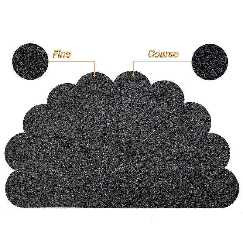 10 pcs Foot Files Pedicure Callus Feet Rasp Replacement Pads