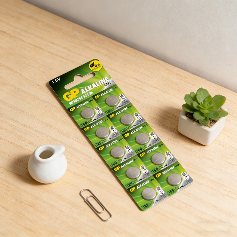 10PCS Button Cell Batteries 1.5v AG10 V10GA LR54 LR1130 GPLR54 GP Alkaline Cell Batteries