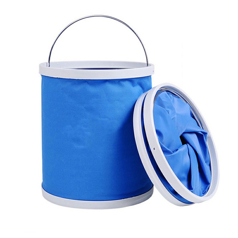 11L Bucket Folding Bucket Car Wash Car Bucket Portable Fishing Bucket