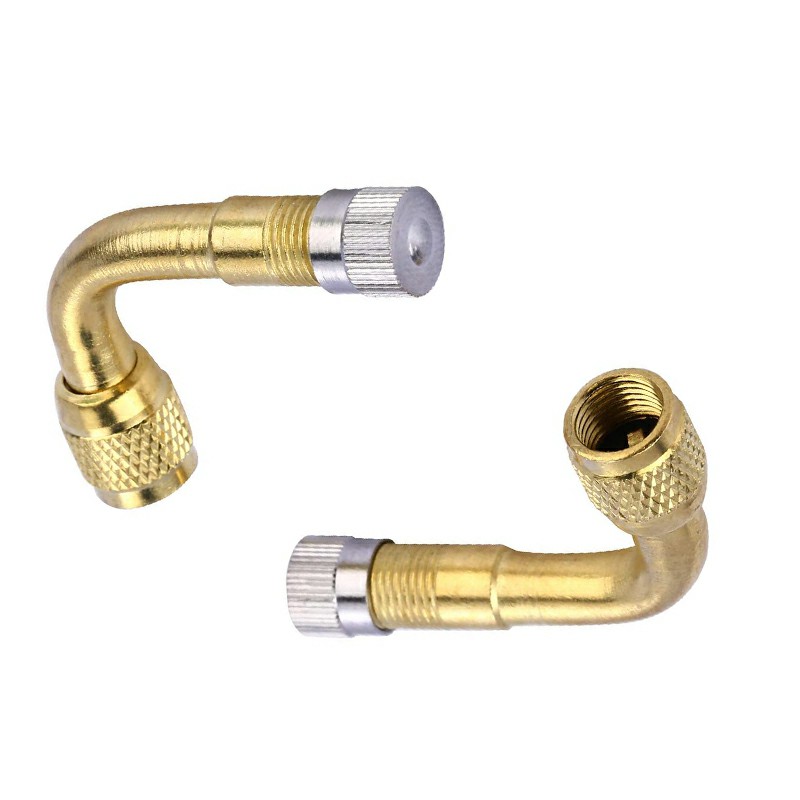 12Pcs Valve Converter Set Brass Bike Valve Adapter Schrader Valve