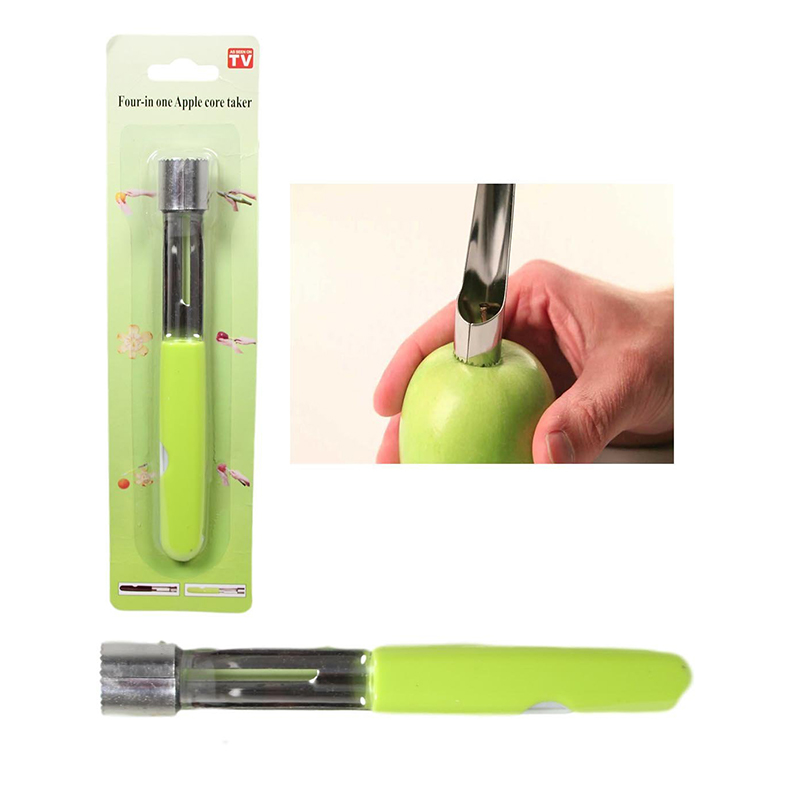 17cm Apple Corer and Peeler Stainless Steel Core Remover