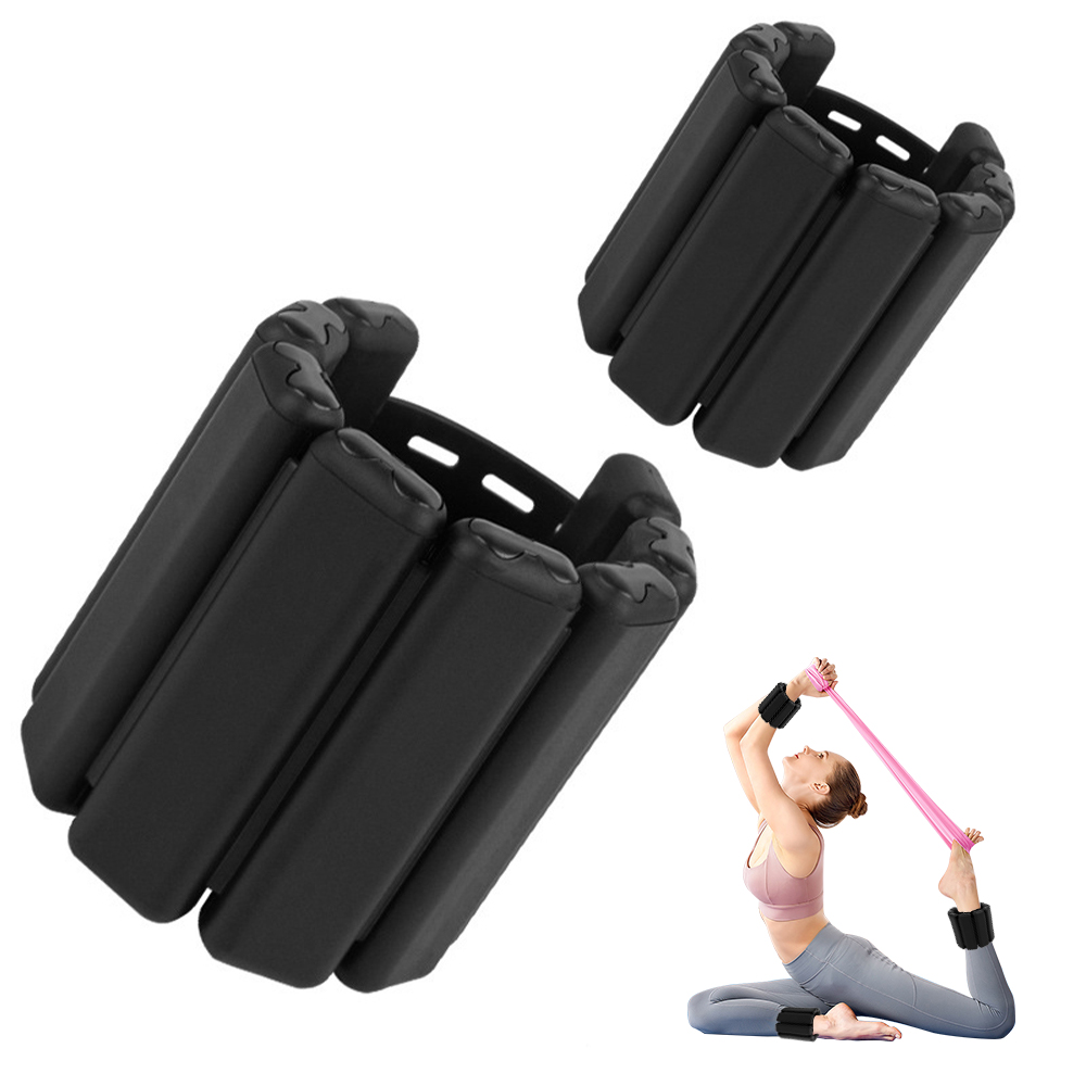 1 Pair Adjustable Wrist Weights Weight Bearing Bracelet for Aerobics Pilates