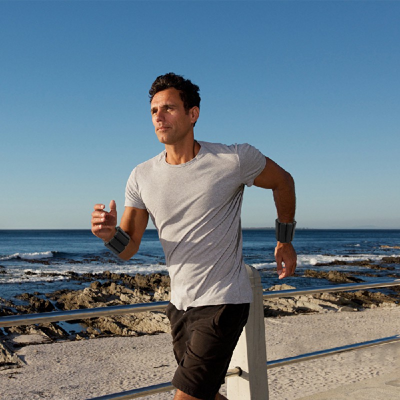 1 Pair Adjustable Wrist Weights Weight Bearing Bracelet for Aerobics Pilates