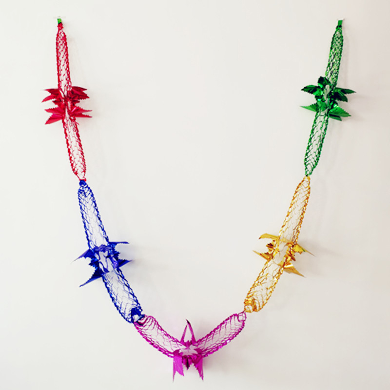 2.3M Christmas Foil Garland Banner for Festive Birthday Decoration