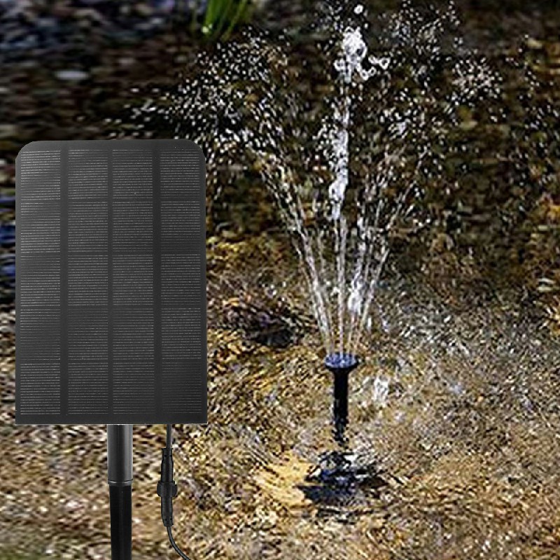 2.5W Solar Panel Powered Water Pump Garden Pool Pond Fish Aquarium Fountain