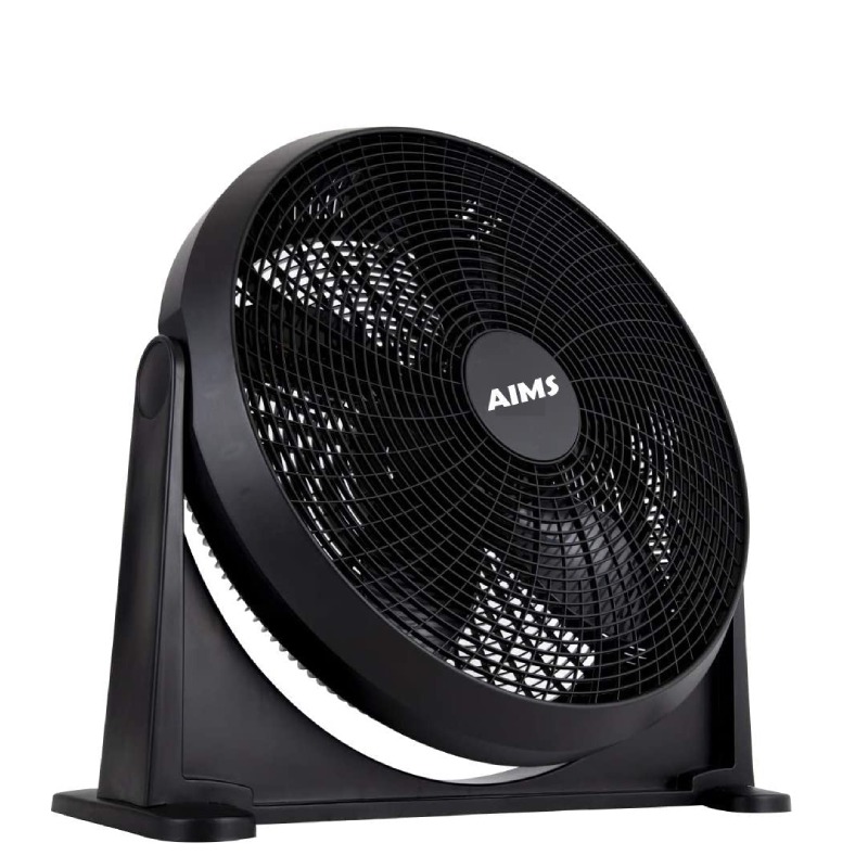 20" Inch High Velocity Floor Fan Black
