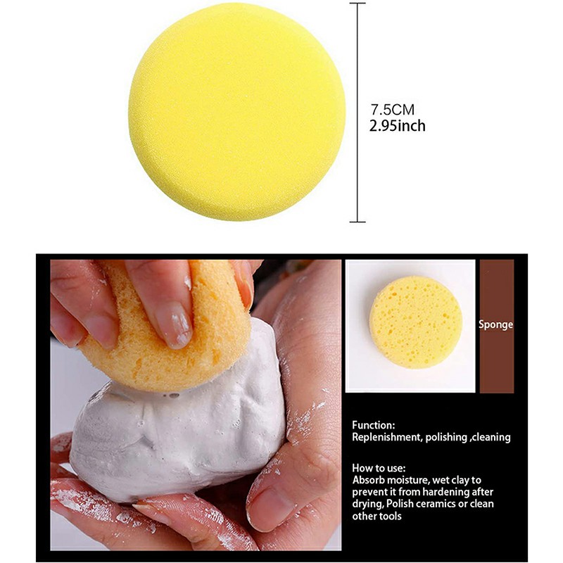 24 pcs Polymer Clay Tools Ball Stylus Dotting Tools Combinations - Green