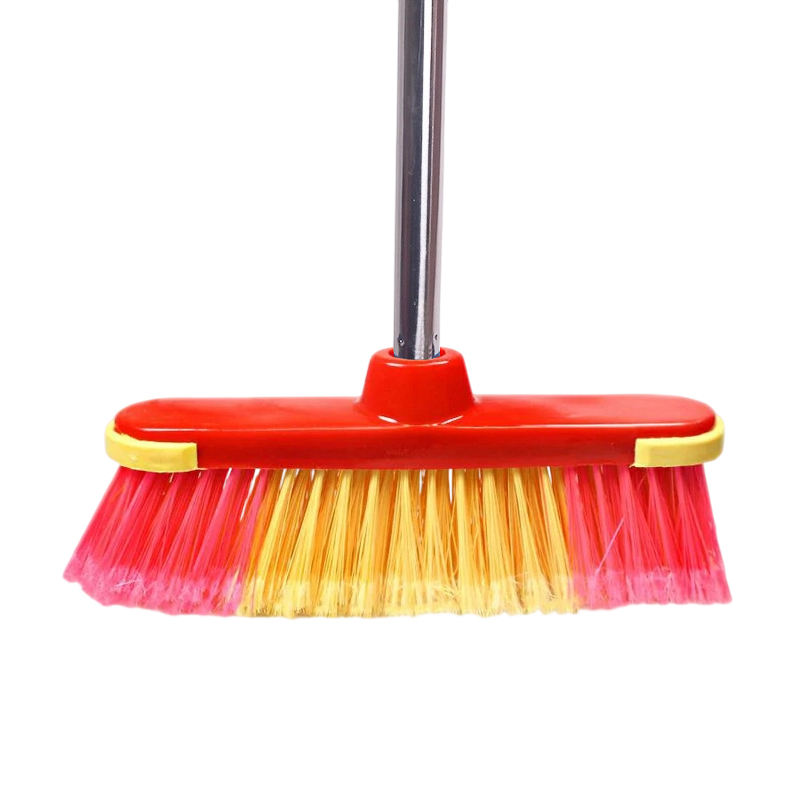 26cm Cleaning Brush Broom Head Plastic Broom Head Random Colours