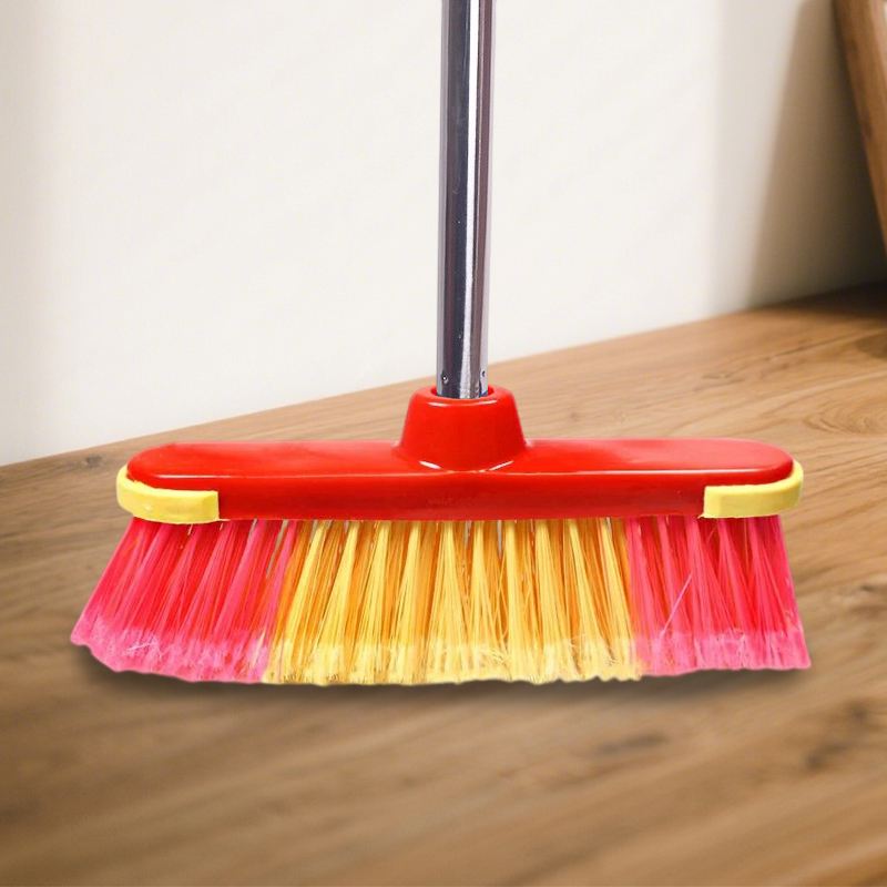 26cm Cleaning Brush Broom Head Plastic Broom Head Random Colours