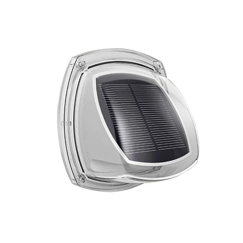 2 Pack Garden Solar Powered Wall Light for Garden, Porch, Stair, Pool, Yard