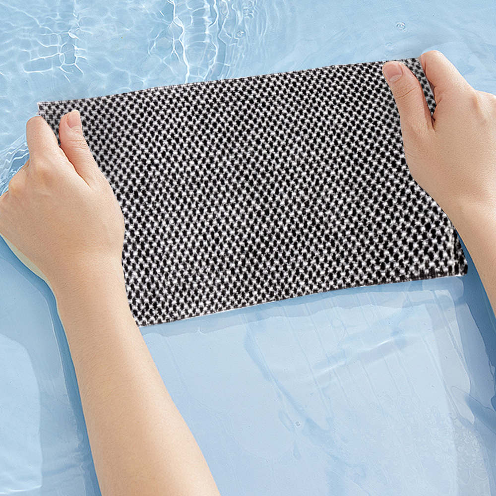 2 pcs Japanese Washcloth Exfoliating Back Scrubber Towel Washed Bath Towel for Adults