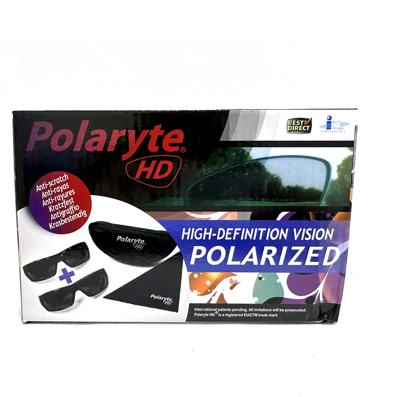 2 pcs Polaryte HD Sunglasses Stylish UV Protection Sunglasses