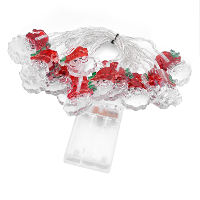 2m 10 Lights LED Decorative String Light - Santa Claus