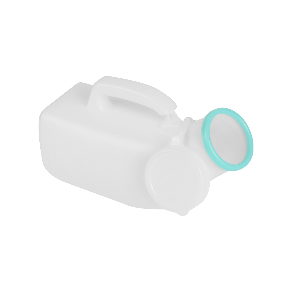 2pcs Male Urinal Bottles 1200ml Portable Spill Proof Pee Containers for Men