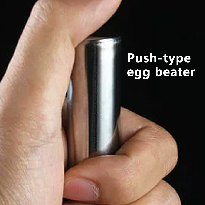 Min Order 2pcs - 30 cm Metal Hand Press Egg Whisk Beater Rotary Whisk Blender