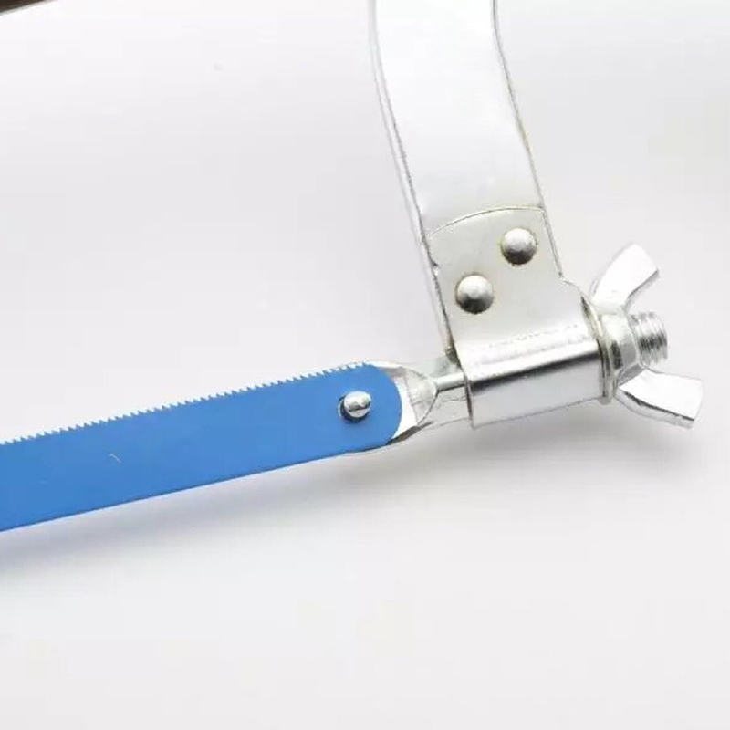 35cm Metal Framed Hacksaw Bow Saw for Builders DIY - Silver