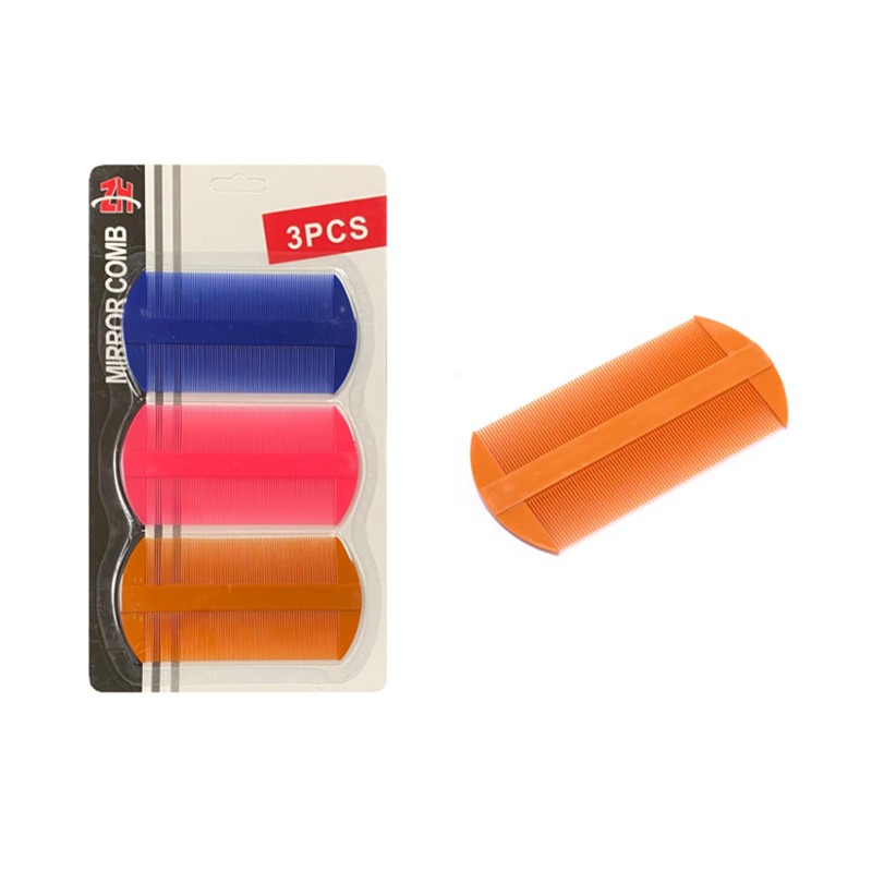 3PCS Dandruff Comb Double Sided Cat Comb Dual Sided Fine Tooth Hair Comb Styling Hair Combs for Kids Adults 10.5 x 5cm