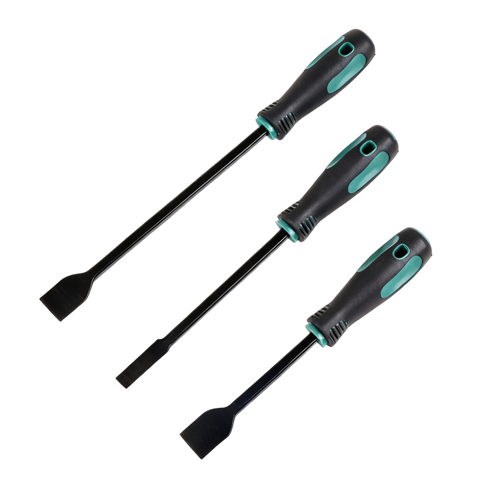 3Pcs Long Reach Scraper Gaskets Seals Carbon Removal Scrapers Set Car Cleaning Automotive Scraper Set Automotive Gasket Scraper Tool