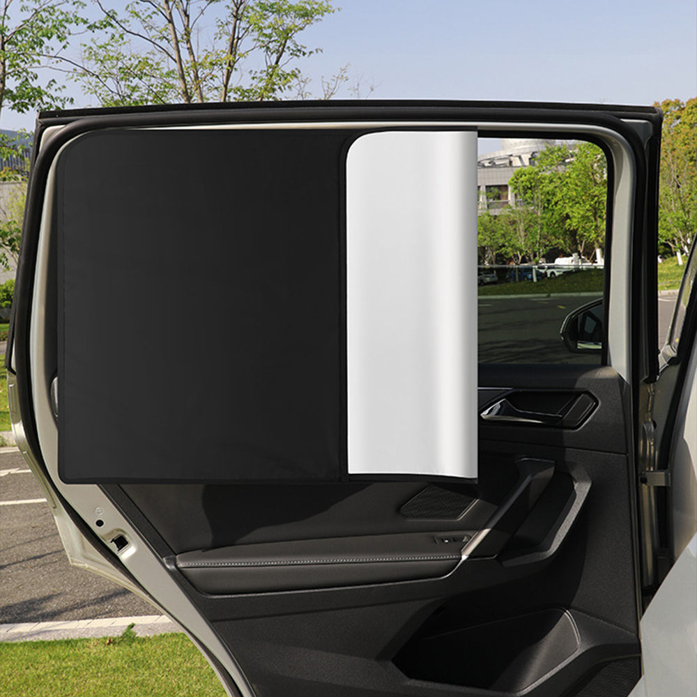 4 pcs Magnetic Car Curtains and Sun Shade UV Protection Car Window Sunshade Cover