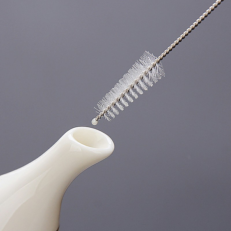 4Pcs Mini Kettle Bottle Teapot Spout Cleaning Brush Kitchen Clean Tool