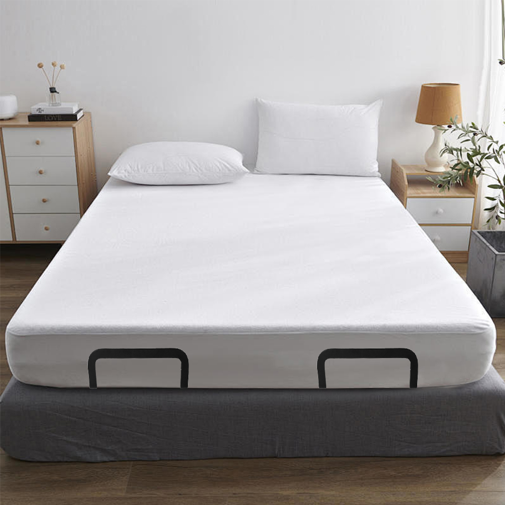 4Pcs Non Slip Mattress Retainer Holder Bracket Guard Mattress Retainer Bar Slip