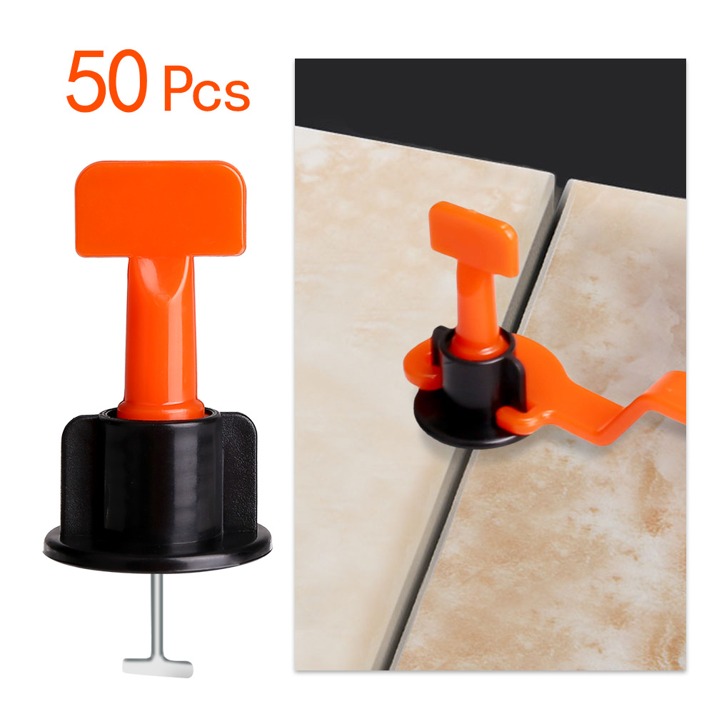 50pcs Ceramic Floor Wall Construction Tool Reusable Tile Leveler