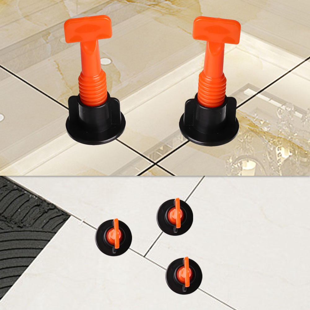 50pcs Ceramic Floor Wall Construction Tool Reusable Tile Leveler