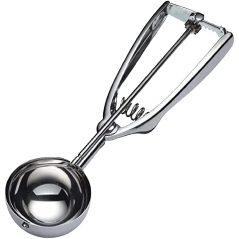 5cm Stainless Steel Cookie Scoop for Ice Cream, Meatballs, Mellon Balls, Mashed Potatoes and Muffins