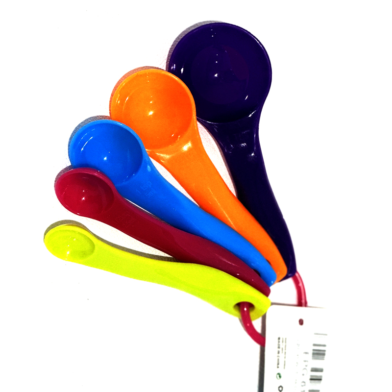 5Pcs Colorful Measuring Spoon Set for Kitchen