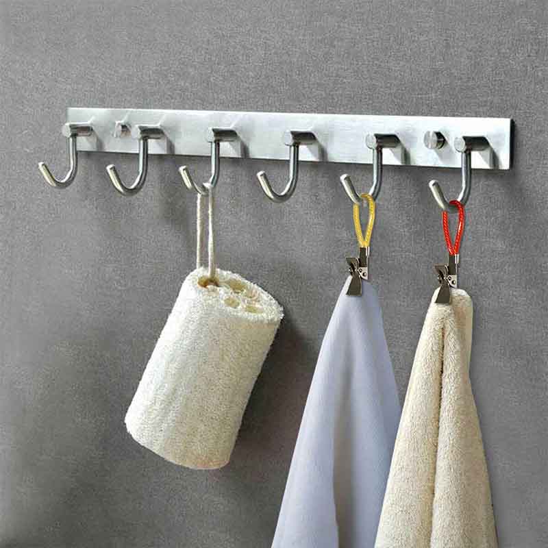 5pcs Household Metal Colourful Towel Hanging Clips Hangers Clothes Pegs