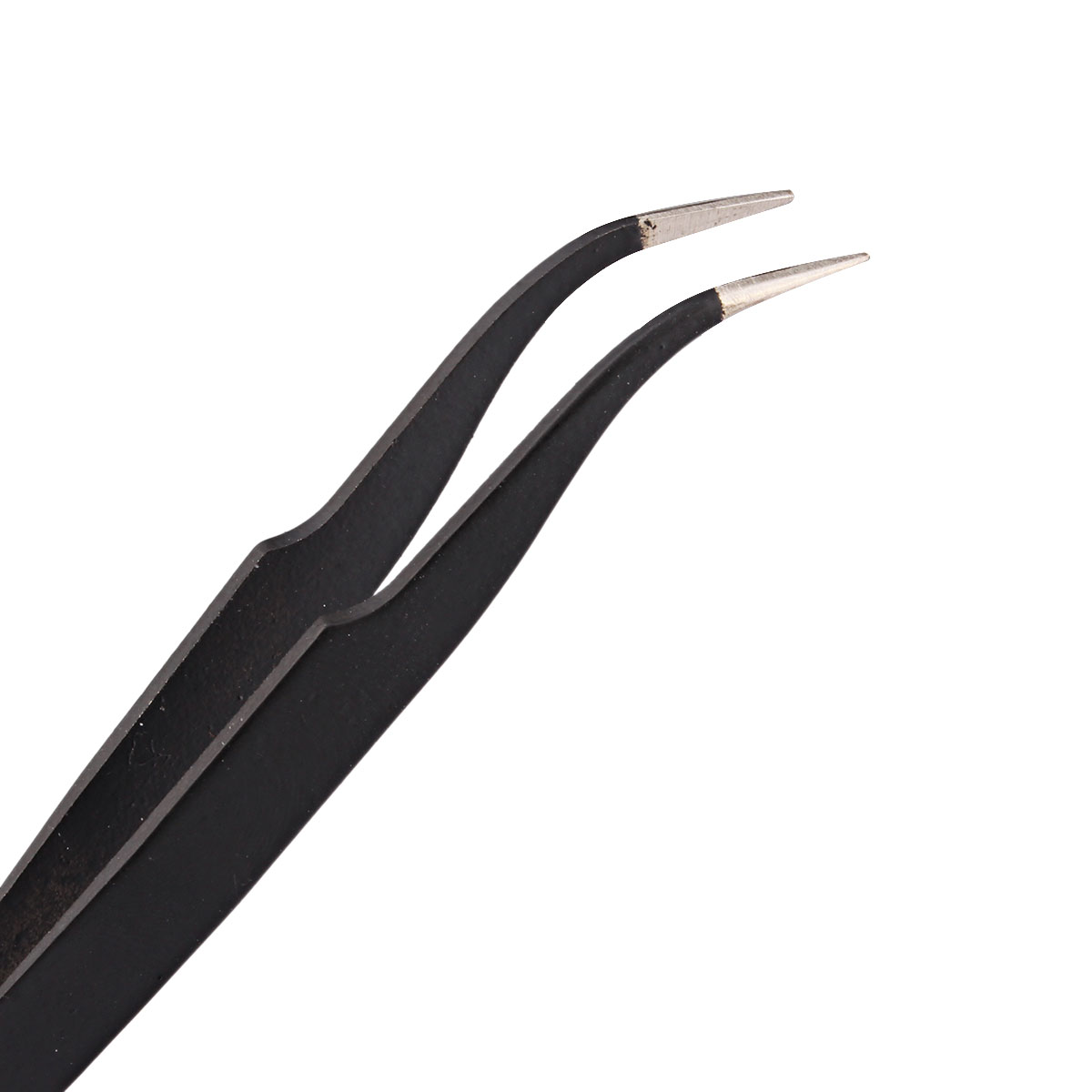 6 x Professional Coated Precision Tweezers Set Stainless Steel Non Magnetic