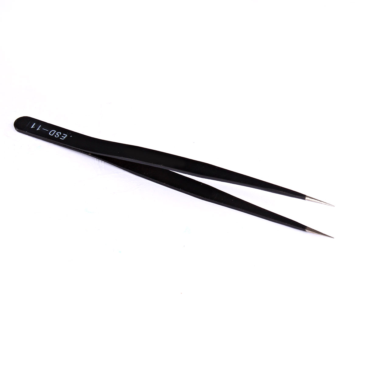 6 x Professional Coated Precision Tweezers Set Stainless Steel Non Magnetic