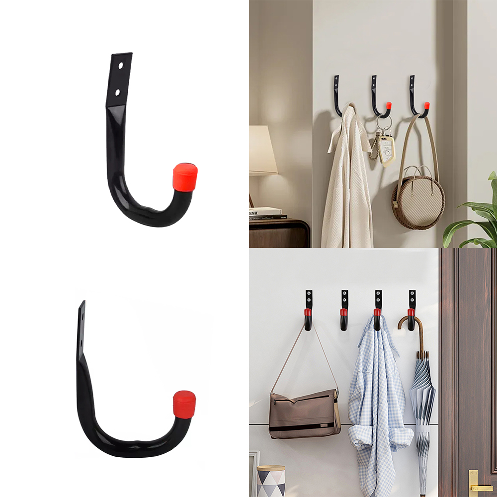 6Pcs Garage Heavy Duty Hooks Organizer Wall Mount Hanging Storage Utility Hangers
