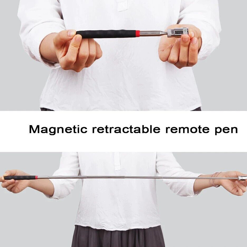 8LB Telescopic Magnetic LED Flashlight Extendable Pick-Up Light Torch Pick Up Tool with LED