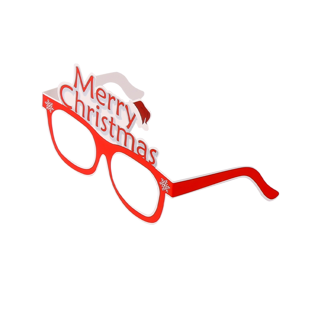 9x Christmas Glasses Specs Novelty Xmas Sunglasses Fancy Dress Party Accessory