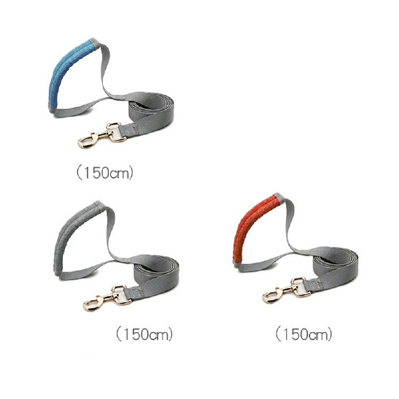 Adjustable and Breathable Dog Pet Harness Vest Padded Safety Puppy Leash Set - Red L