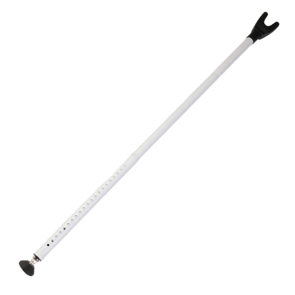 Adjustable Door Handle Home Security Bar Rod Brace Jammer Safety Lock Stopper