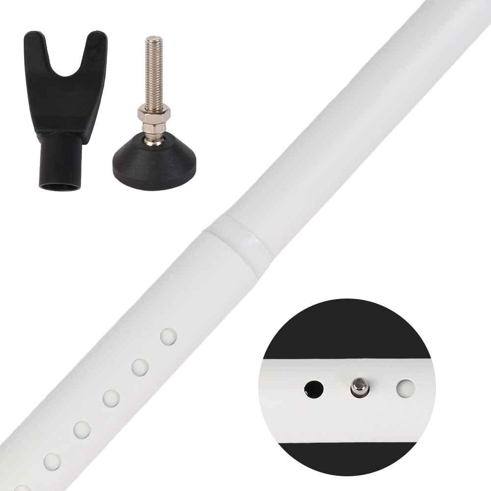 Adjustable Door Handle Home Security Bar Rod Brace Jammer Safety Lock Stopper