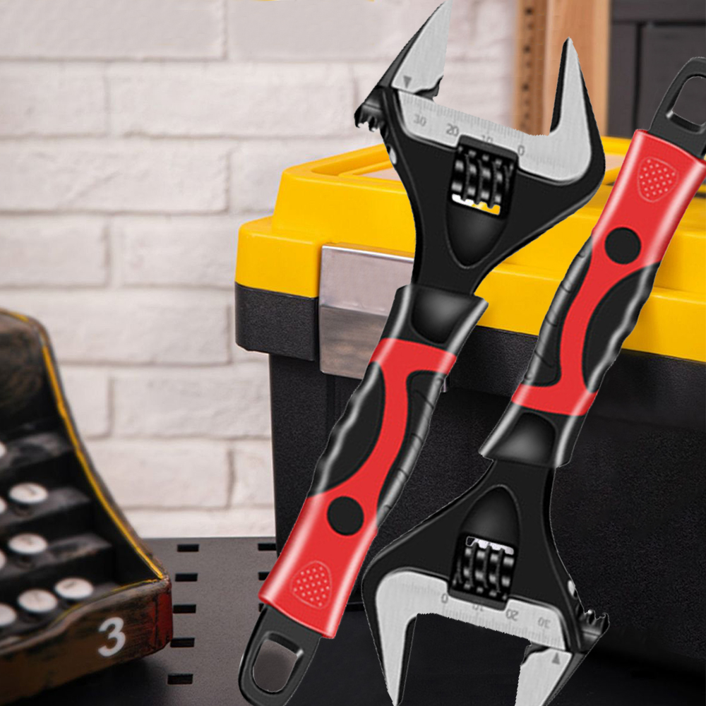 Adjustable Extra Wide Jaw Wrench Spanner 6 inch 0-30MM Opening