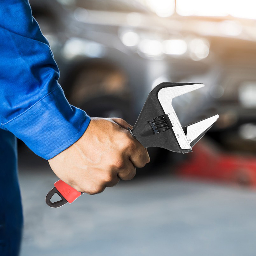 Adjustable Extra Wide Jaw Wrench Spanner 6 inch 0-30MM Opening