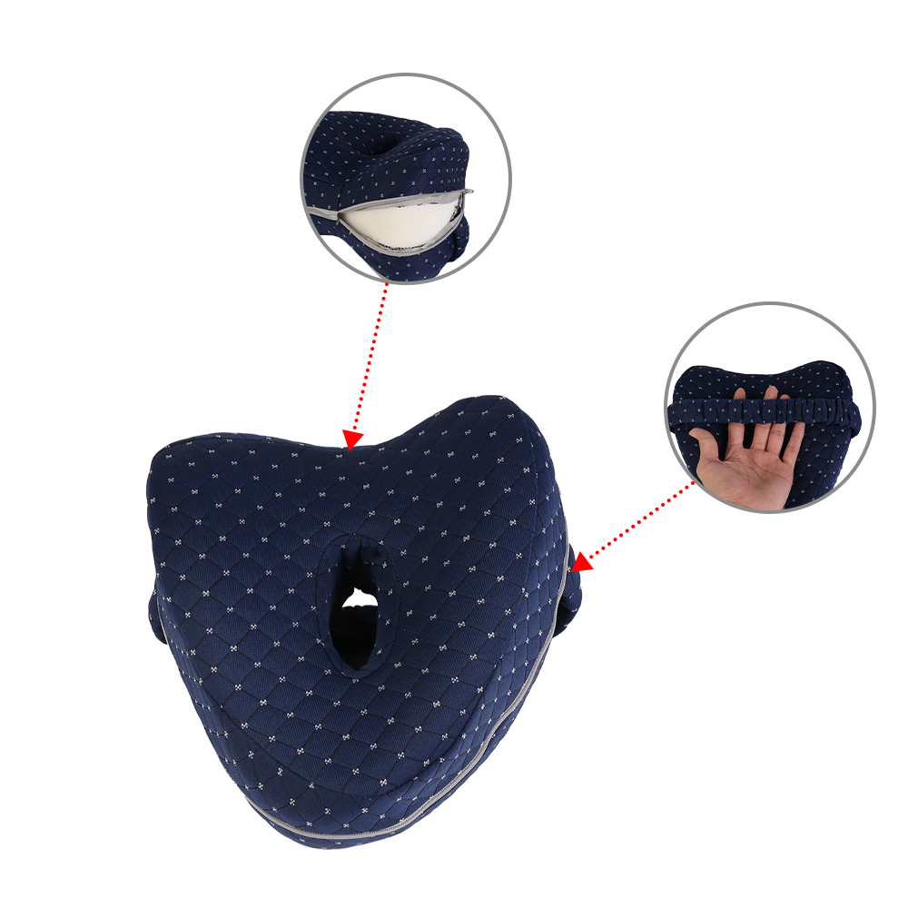 Alignment Pillow Relieve Hip Pain Sciatica Leg Pillow for Sleeping Side