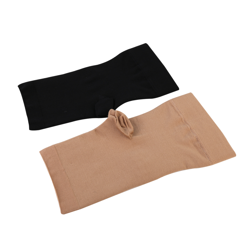 Ankle Compression Sleeve Open Toe Сompression Socks - Black M