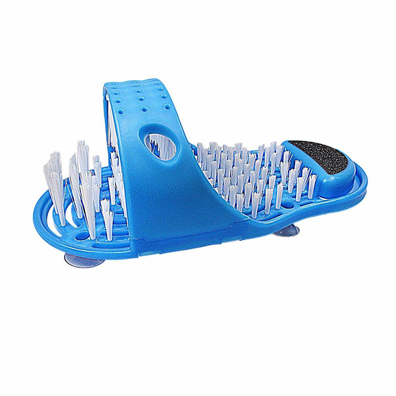 Bathroom Foot Cleaner Shower Feet Brush Foot Cleaning Slipper Scrubber Massager