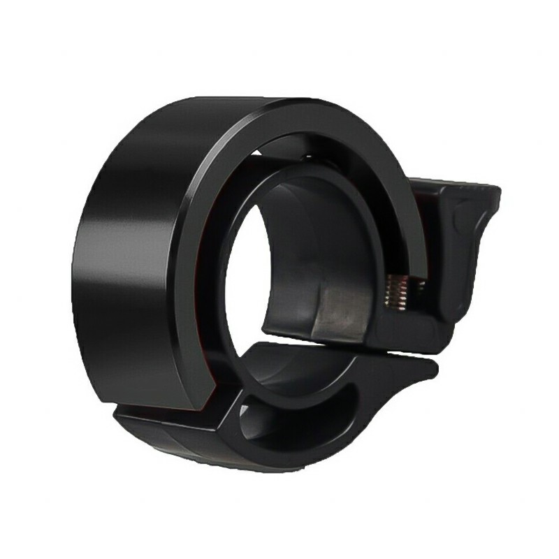 Bicycle Bell Aluminum Alloy Bike Alarm Handlebar Cycling Ring Loud - Black