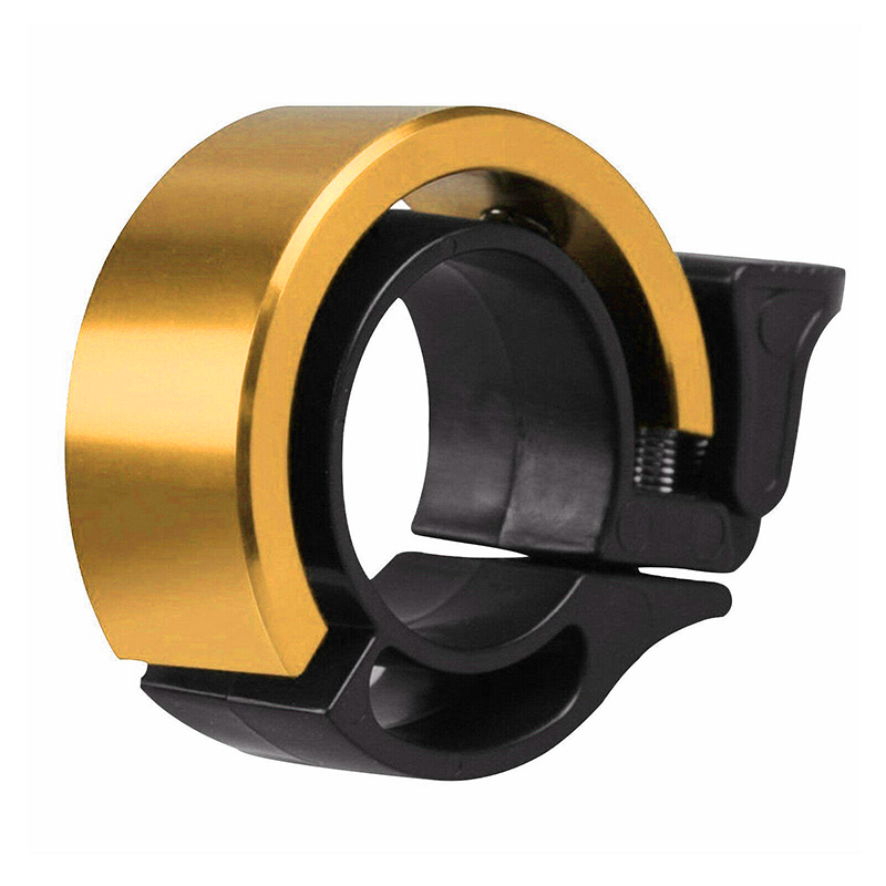 Bicycle Bell Aluminum Alloy Bike Alarm Handlebar Cycling Ring Loud - Gold