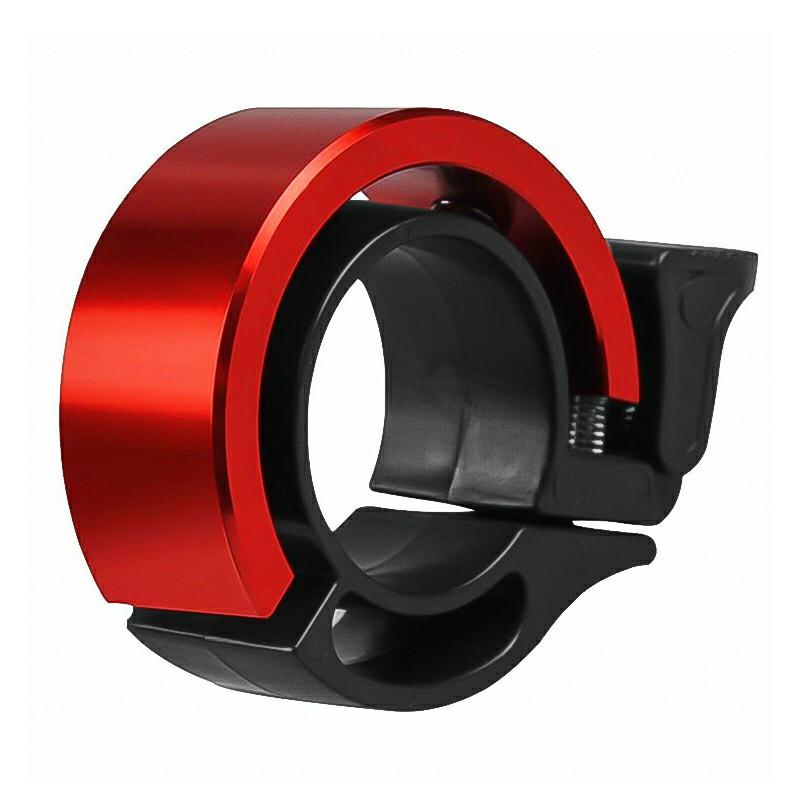 Bicycle Bell Aluminum Alloy Bike Alarm Handlebar Cycling Ring Loud - Red