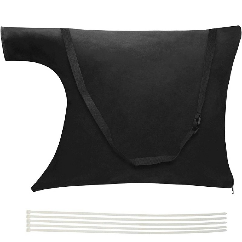 Blower Leaf Vacuum Bag, Replacement Leaf Blower Storage Bag, Leaf Collection Bottom Bag Zippered Bottom