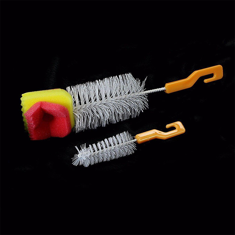 Bottle Cup Mug Cleaning Brush 25/13 cm Pack of 2 - Random Colours