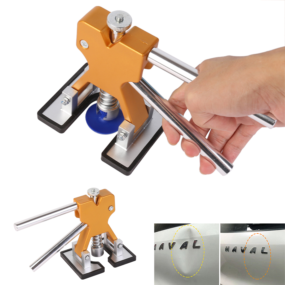 Car Dent Repair Kit Paintless Dent Puller Kit Dent Puller Lifter Kit Include 18 Puller Tabs